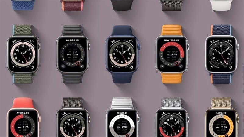 Apple Watch Series 6 giá từ 9.2 triệu đồng, bổ sung cảm biến SpO2