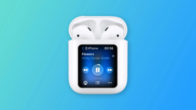 AirPods sắp có màn hình tương tác sống động