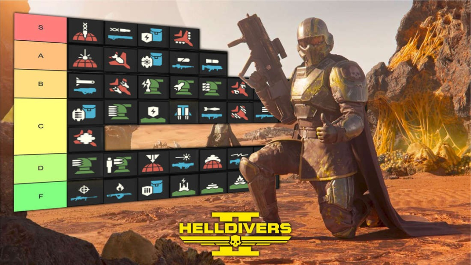 Bảng xếp hạng các Stratagems tốt nhất trong Helldivers 2