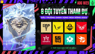 Bảng xếp hạng ĐTDV Mùa Đông 2023 Liên Quân Mobile cập nhật mới nhất