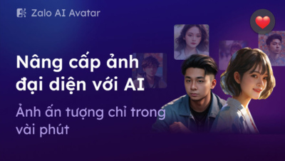 Biến hình với trend tạo Avatar bằng Zalo AI đang cực hot!
