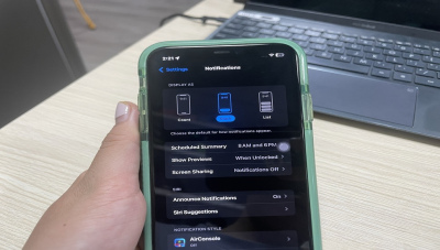 Cách quản lý thông báo gọn gàng hơn trên iPhone