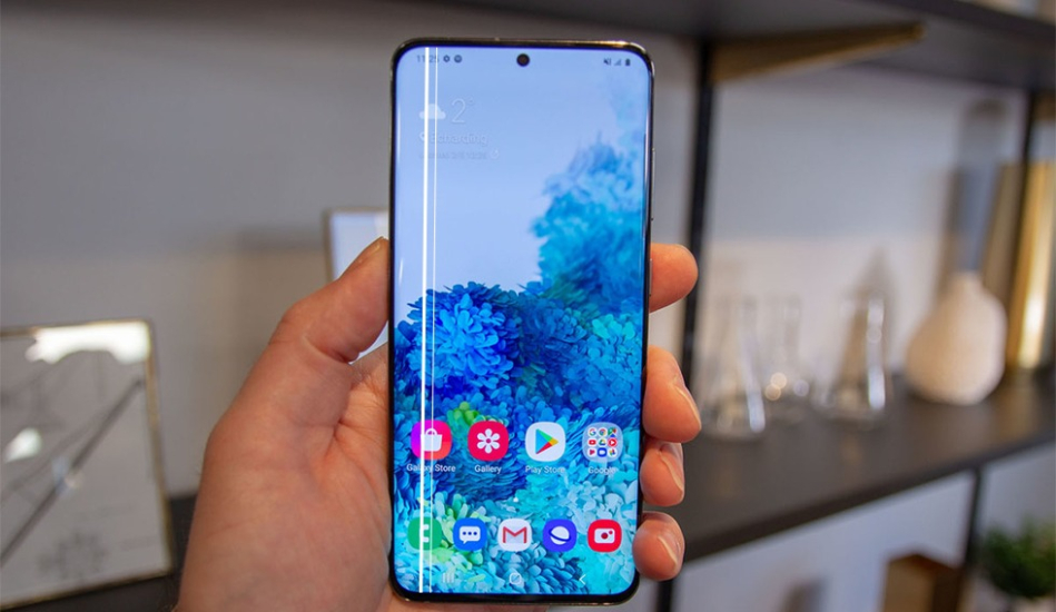 Các dòng điện thoại Galaxy lại gặp phải lỗi sọc màn hình