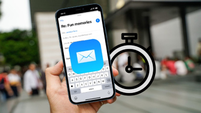Cách cài đặt giờ gửi mail trên iPhone cực đơn giản