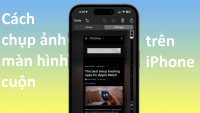 Cách chụp ảnh màn hình cuộn trên iPhone