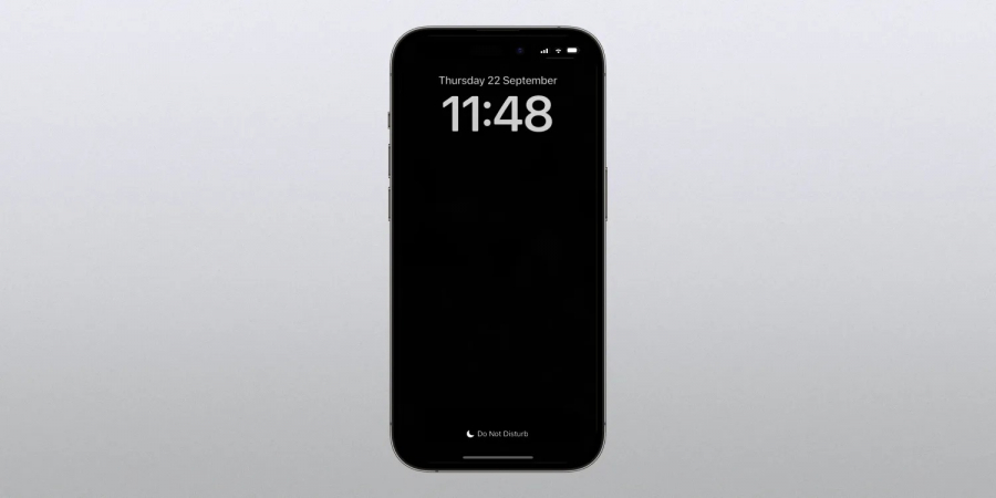 Cách chuyển màn hình luôn bật trên iPhone 14 Pro sang trắng đen độc đáo