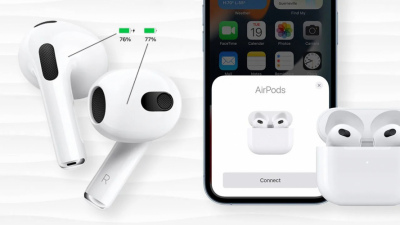 Cách kiểm tra thời lượng pin và hiển thị pin AirPods trên iPhone, iPad, MacBook, Apple TV