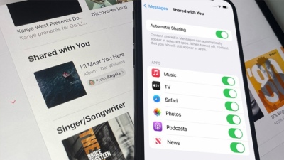 Cách sử dụng và tìm lại các mục được chia sẻ ở Shared with You trên iPhone/iPad