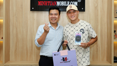 Cầu thủ Phạm Tuấn Hải sắm iPhone 14 Pro Max thời thượng