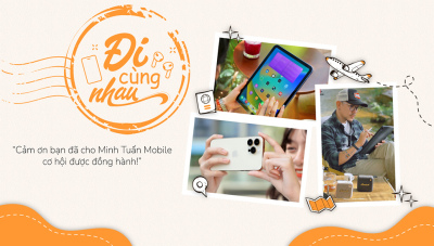 Chào tháng 4, Đi cùng  nhau: Mua hàng trúng chuyến du lịch
