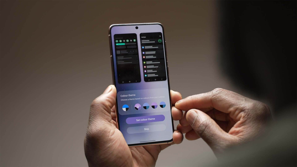 Chủ đề Material You gặp lỗi trên One UI 6