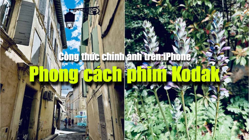 Công thức chỉnh màu đậm chất ảnh phim Kodak thập niên 70