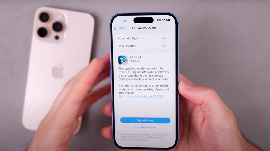 Đánh giá thời lượng pin thực tế của iOS 18.4.1