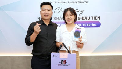 Diễn viên Dương Gia Mỹ bắt xu hướng công nghệ sắm iPhone 14 Pro Max 