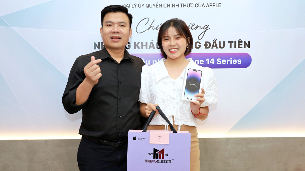 Diễn viên Dương Gia Mỹ bắt xu hướng công nghệ sắm iPhone 14 Pro Max 