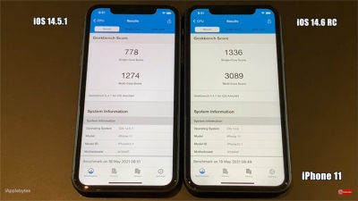 Đọ tốc độ giữa iOS 14.6 và iOS 14.5.1: Lại có sự sụt giảm pin trên bản cập nhật mới lần này