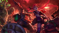 Jinx 1 vàng gánh team với đội hình Punk Liên Xạ ĐTCL mùa 10
