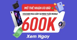Giảm 50% tối đa 600K khi mở thẻ VPBank tại Minh Tuấn Mobile