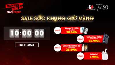 Giờ vàng giảm sốc: iPhone 15 series chạm đáy, còn hơn 20 triệu đồng