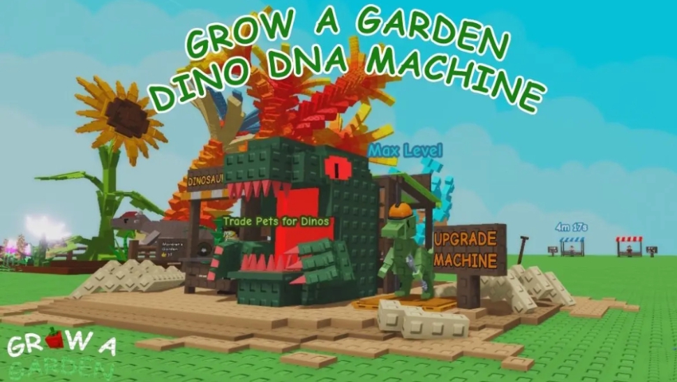 Grow a Garden: Cách nâng cấp máy DNA để nhận pet hiếm