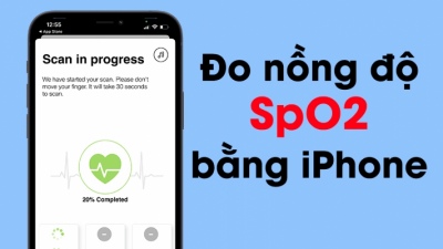 Hướng dẫn cách đo nhịp tim và lượng oxy trong máu (SpO2) bằng iPhone