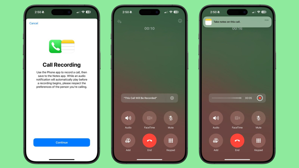 Hướng dẫn chi tiết cách ghi âm cuộc gọi trên iOS 18.1 Beta