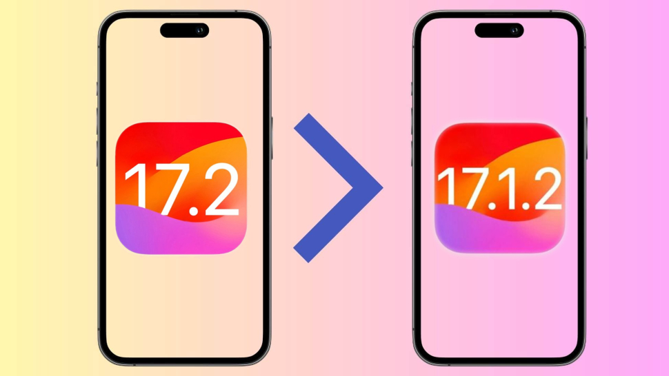 Chi tiết cách hạ cấp iOS 17.2 về iOS 17.1.2