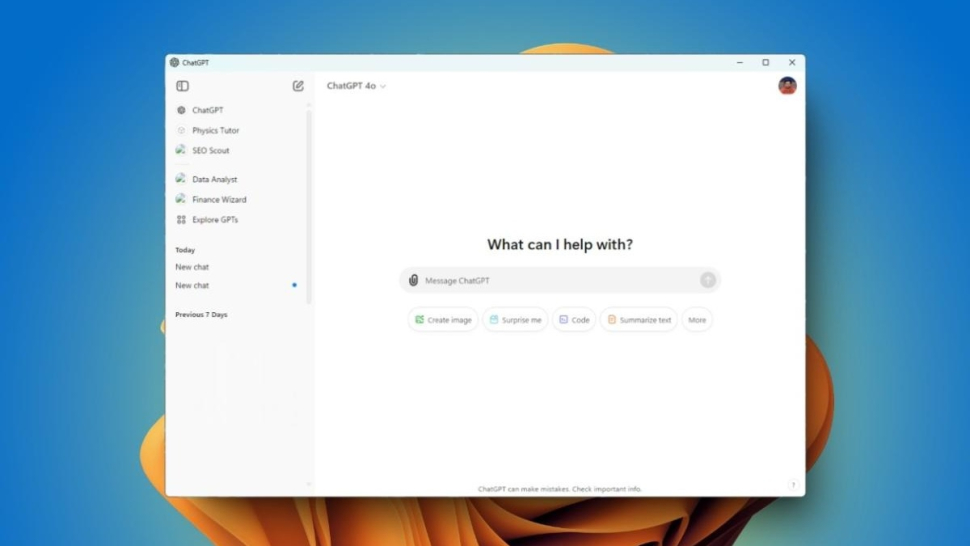 Hướng dẫn tải và sử dụng ChatGPT trên Windows