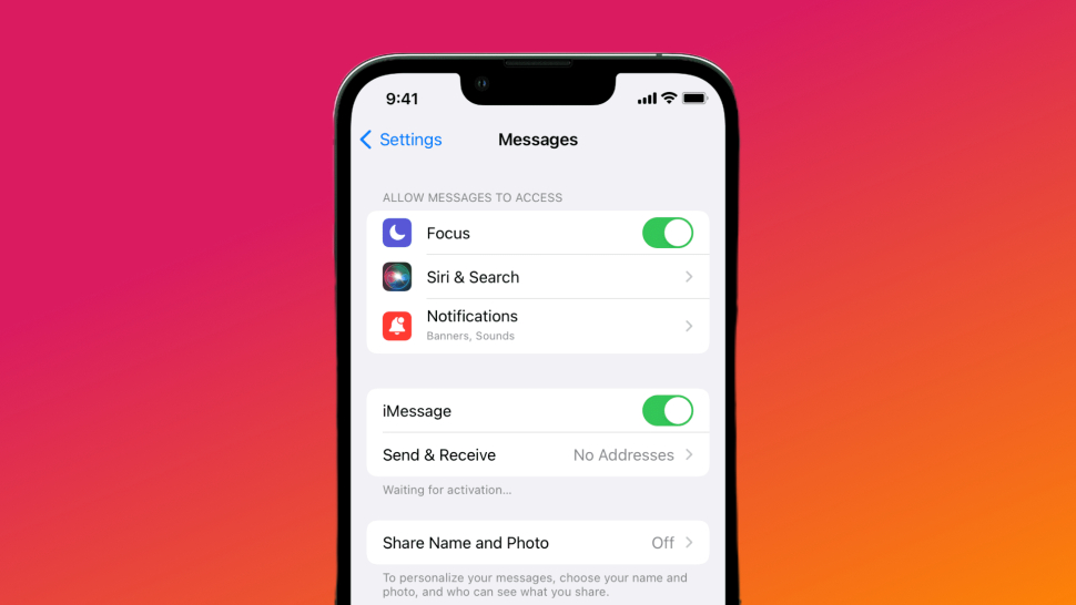 Khắc phục lỗi không thể kích hoạt FaceTime và iMessage