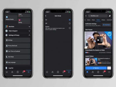 Hướng dẫn cách bật chế độ nền tối Dark Mode cho Facebook trên iPhone (iOS) 