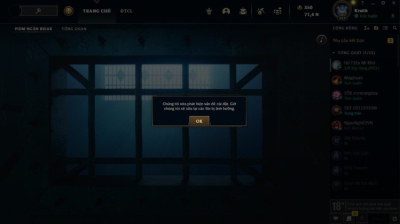 LMHT lại xuất hiện lỗi, game thủ chê 