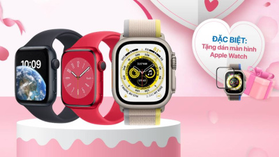 Loạt Apple Watch giảm giá sốc ngày Valentine