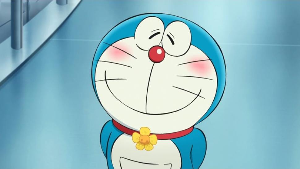 Mang Doraemon đáng yêu về trên màn hình điện thoại