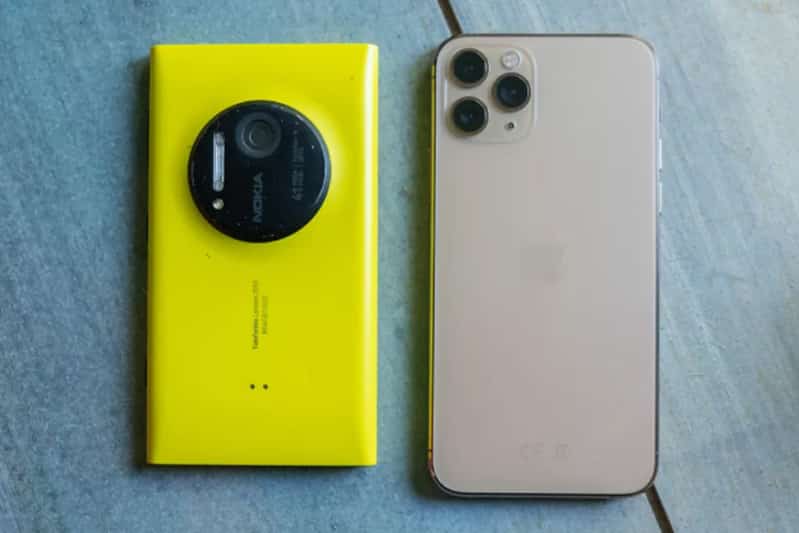 Cuộc so tài đầy bất ngờ giữa iPhone 11 Pro và huyền thoại Nokia Lumia 1020 đã bảy năm tuổi