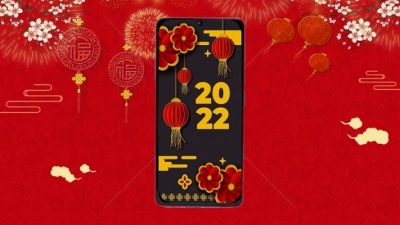 Mời bạn đọc tải bộ hình nền Tết 2022 cực đẹp trên iOS và Android