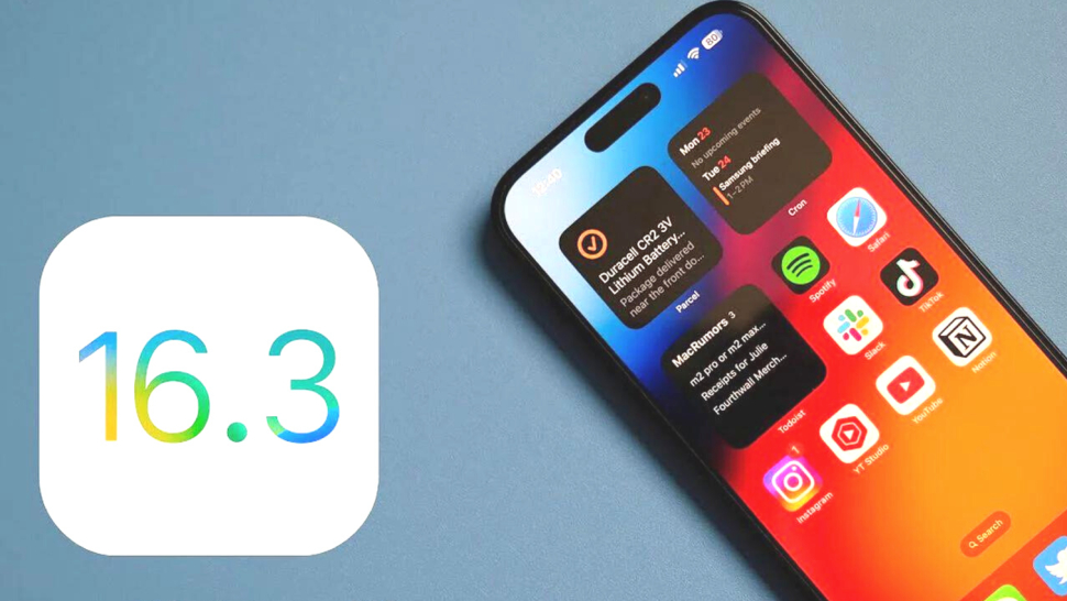 Lên iOS 16.3 có lỗi màn hình không?
