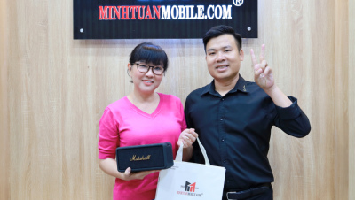 Nghệ sĩ Phương Dung sắm Loa Bluetooth Marshall Emberton