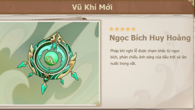 Ngọc Bích Huy Hoàng Genshin Impact: Chỉ số, nguyên liệu, cách tìm