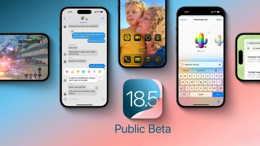 Người dùng đã có thể cài đặt iOS 18.5 Public Beta 2