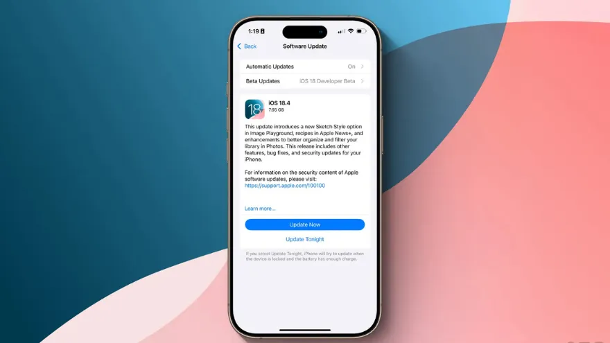 Những iPhone nào nên cập nhật iOS 18.4