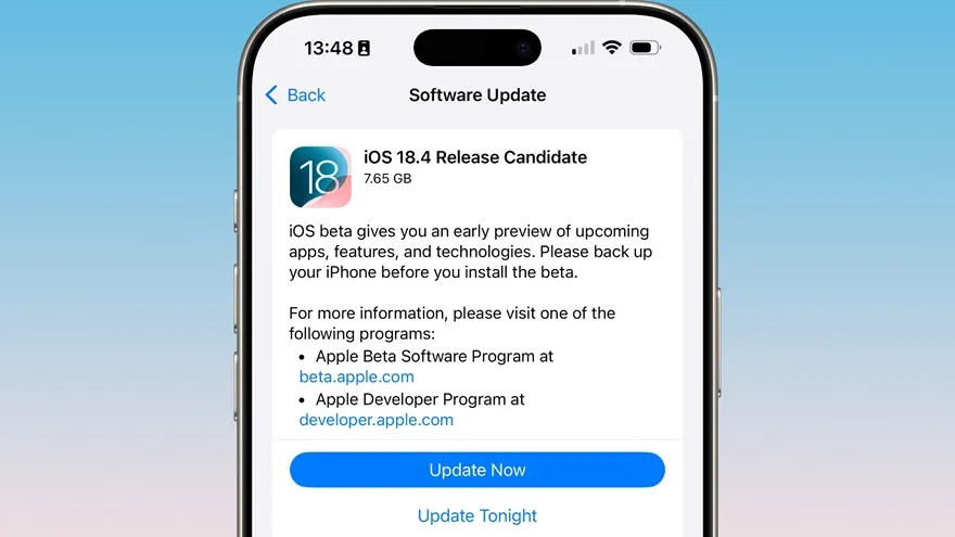 Những iPhone nào nên cập nhật iOS 18.4 RC?