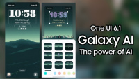 One UI 6.1 cho phép thêm ứng dụng trên màn hình khóa