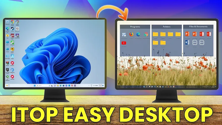  iTop Easy Desktop: Quản lý icons trên desktop dễ dàng