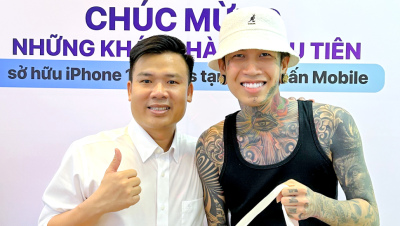 Rapper Dế Choắt tậu hẳn iPhone 14 Pro Max 1TB để sáng tác nhạc
