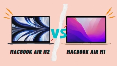 So sánh trải nghiệm thực tế MacBook Air M1 và MacBook Air M2