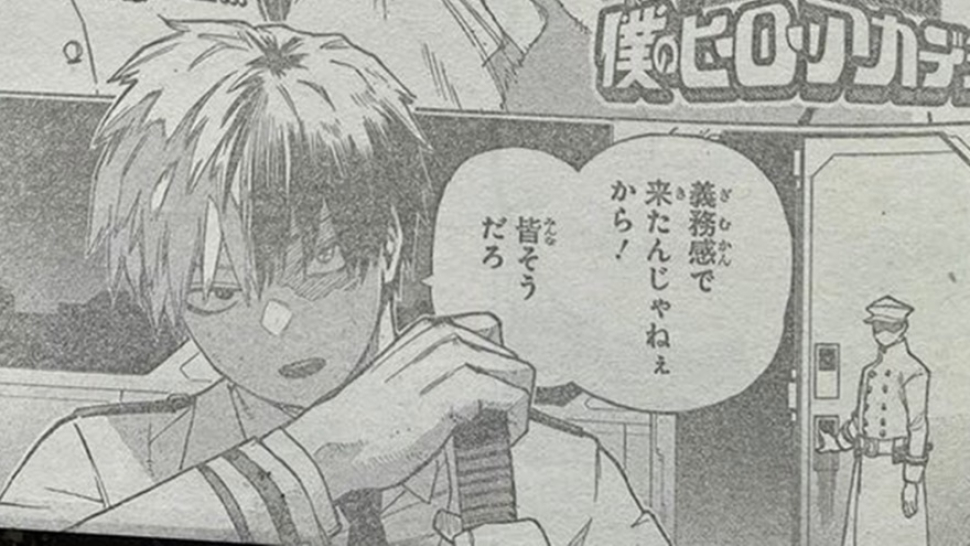 Spoiler My Hero Academia chap 426: Kết cục nhà Todoroki