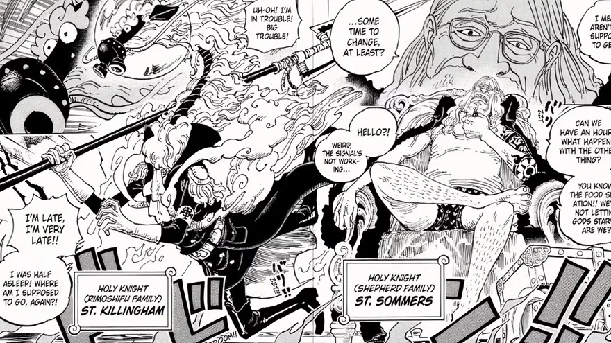 Spoiler One Piece Chap 1143: Kỵ Sĩ Thần