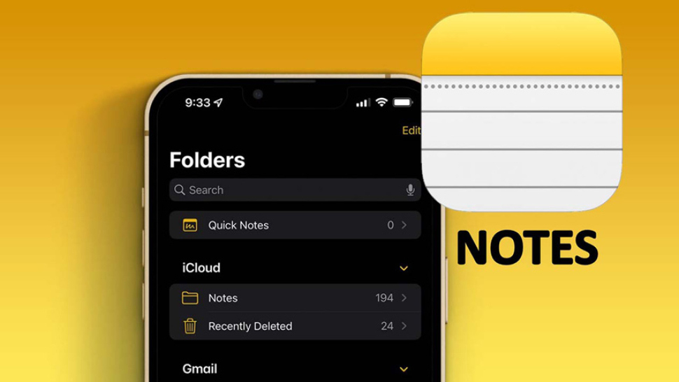 Cách thay đổi tài khoản ứng dụng Ghi chú trên iPhone