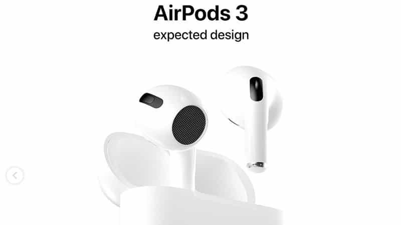 Concept AirPods 3 cực đẹp, có thiết kế tương tự AirPods Pro, dự kiến ra mắt vào 2021