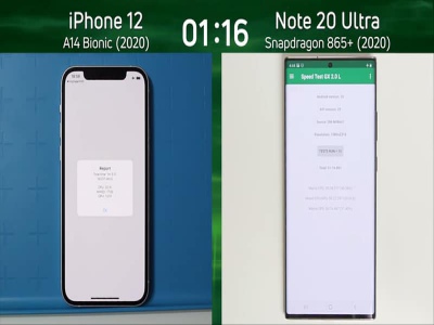 [Video] Speedtest iPhone 12 và Samsung Galaxy Note 20 Ultra: Apple cho Samsung 